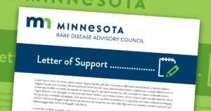 Thumbnail image representing the cover of a letter of support