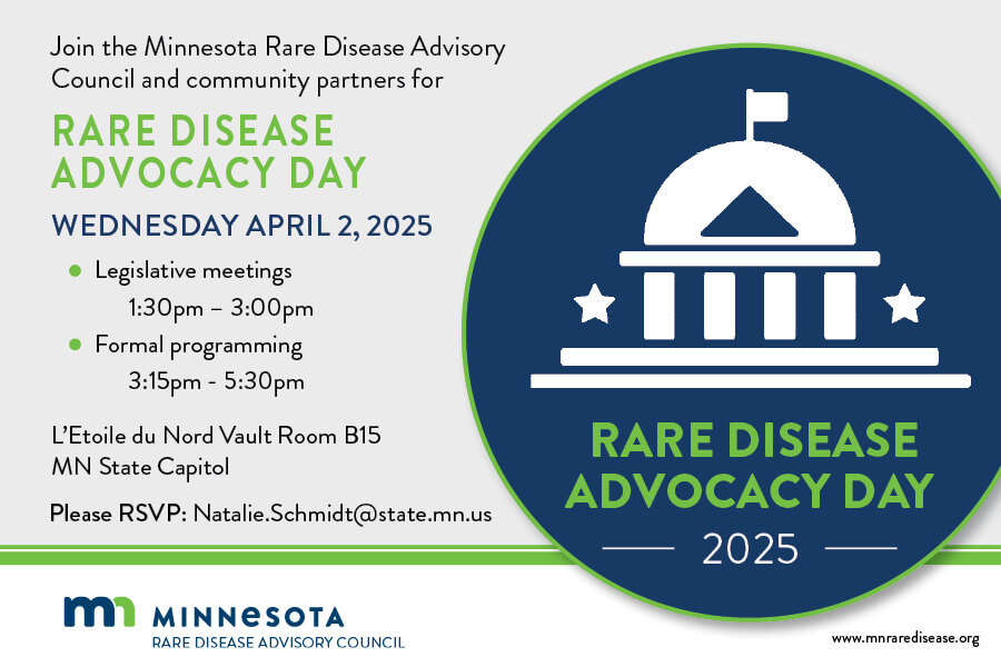 Rare Disease Advocacy Day banner